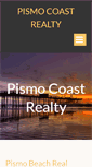 Mobile Screenshot of pismocoastrealty.net